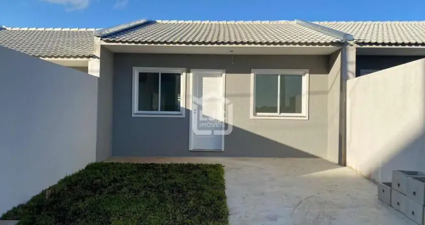 Casa de 02 dormitórios - porto madero, costeira, araucaria - pr