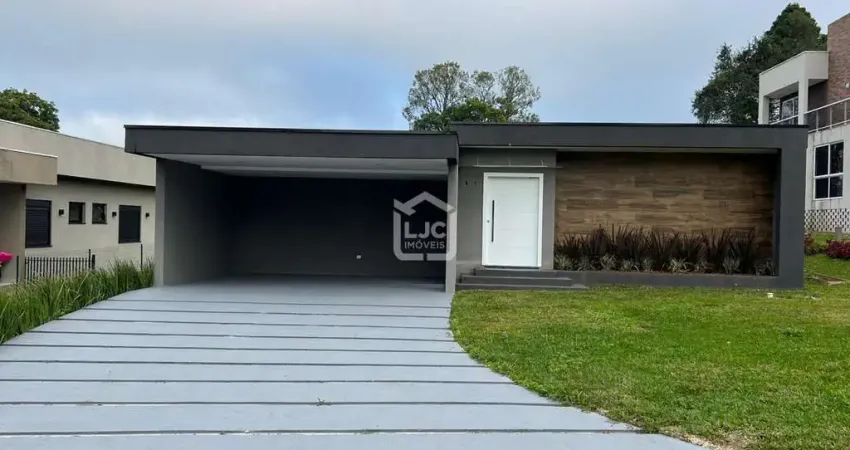 Casa térrea em condomínio fechado, área rural de araucária, araucaria - pr