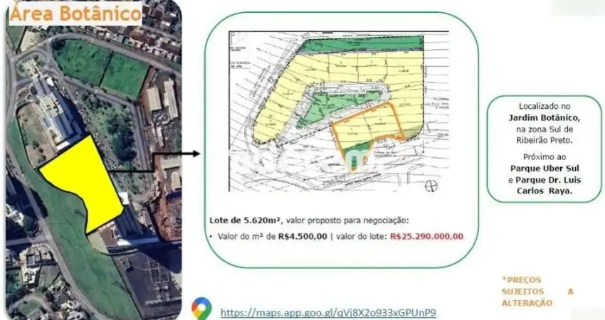 Terreno à venda no Jardim Botânico, Ribeirão Preto 