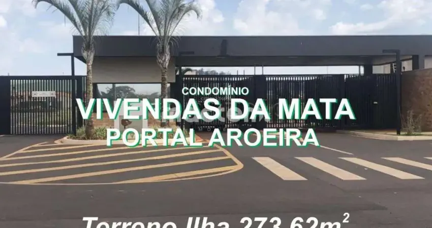 Terreno a venda no condominio portar aroeira - vivendas da mata