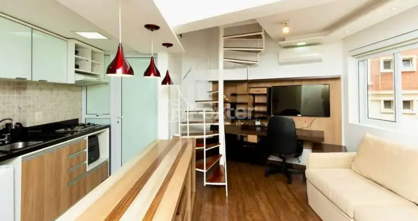 Flat com 1 quarto à venda na Rua Gararu, 140, Moema, São Paulo