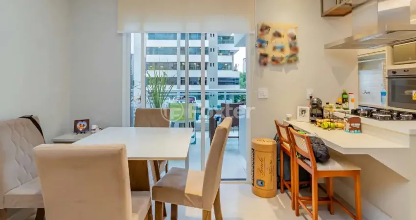 Apartamento com 1 quarto à venda na Avenida Chibarás, 44, Moema, São Paulo