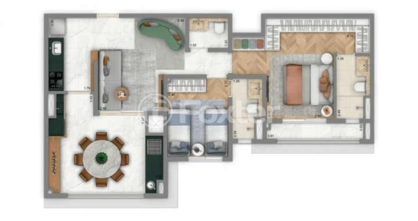 Apartamento com 2 quartos à venda na Rua Coronel Diogo, 873, Jardim da Glória, São Paulo