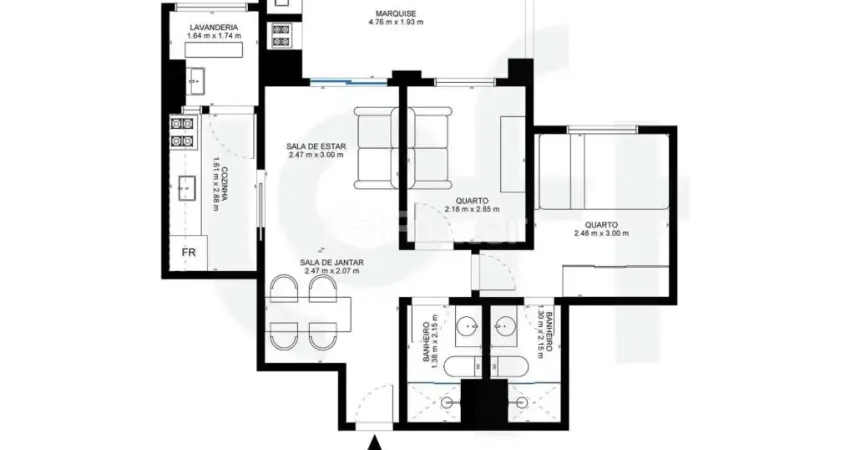 Apartamento com 1 quarto à venda na Rua Amaro Bezerra Cavalcanti, 694, Vila Matilde, São Paulo