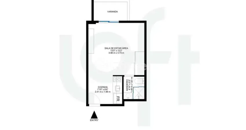 Apartamento com 1 quarto à venda na Rua Bento Freitas, 181, República, São Paulo