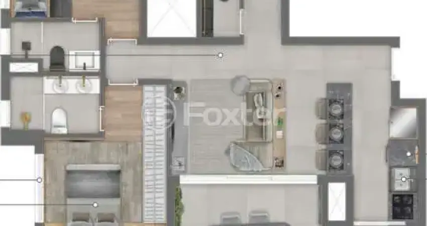 Apartamento com 2 quartos à venda na Rua Euclides de Andrade, 195, Jardim Vera Cruz, São Paulo