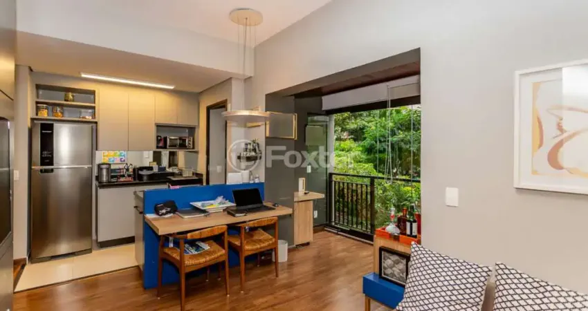 Apartamento com 1 quarto à venda na Rua Doutor Mário Ferraz, 415, Jardim Paulistano, São Paulo