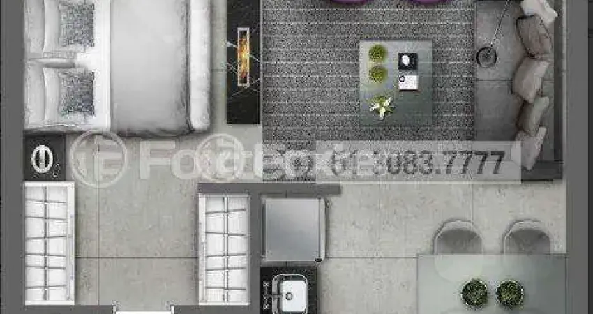 Apartamento com 1 quarto à venda na Avenida Getúlio Vargas, 4831, Marechal Rondon, Canoas