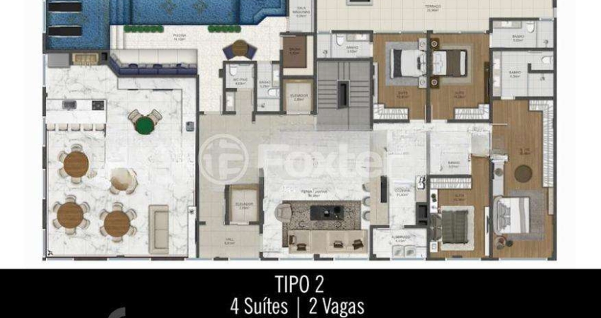 Apartamento com 4 quartos à venda na Avenida Ubirajara, 251, Navegantes, Capão da Canoa