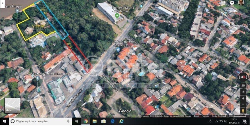 Terreno à venda na Avenida Guaíba, 10360, Ipanema, Porto Alegre
