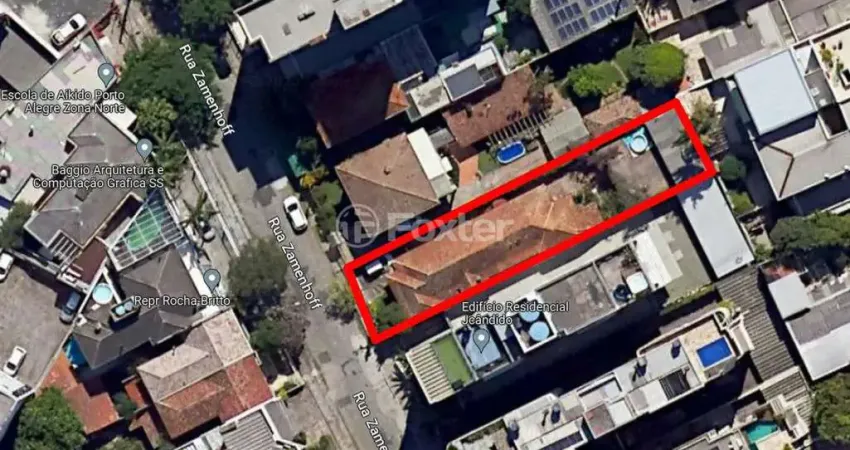 Terreno comercial à venda na Rua Zamenhoff, 104, São João, Porto Alegre