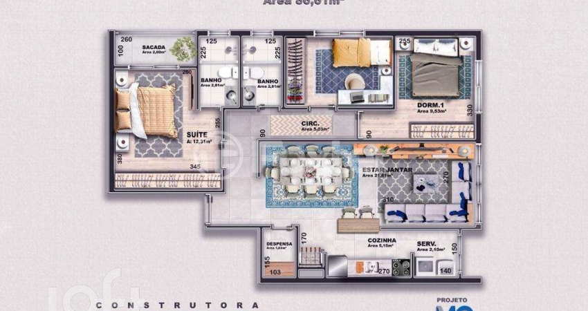 Apartamento com 3 quartos à venda na Rua Itaboraí, 1323, Jardim Botânico, Porto Alegre