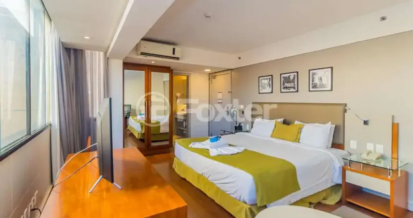 Flat com 1 quarto à venda na Rua Comendador Caminha, 42, Moinhos de Vento, Porto Alegre