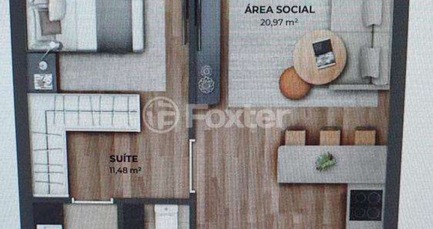 Apartamento com 1 quarto à venda na Rua José do Patrocínio, 527, Cidade Baixa, Porto Alegre