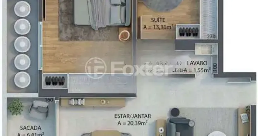 Apartamento com 2 quartos à venda na Rua Osni João Vieira, 663, Campinas, São José