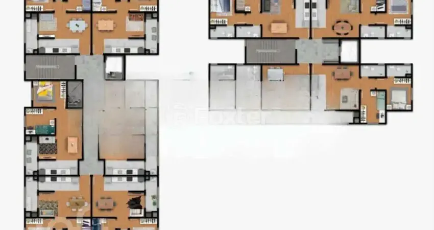 Apartamento com 2 quartos à venda na Rua Bento Manoel, 757, Operário, Novo Hamburgo