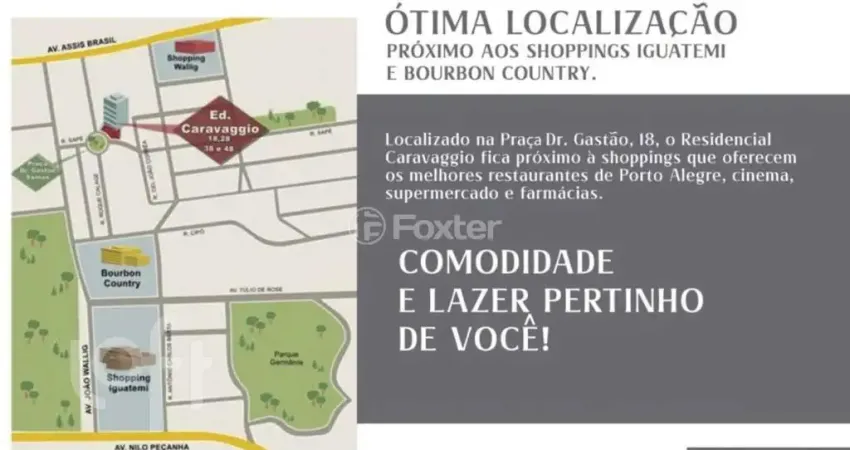 Apartamento com 2 quartos à venda na Praça Doutor Gastão Santos, 38, Passo da Areia, Porto Alegre