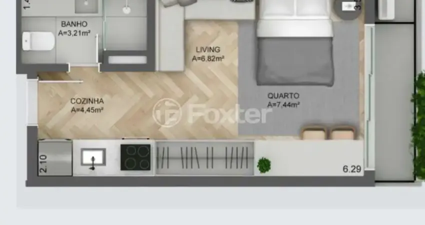 Kitnet / Stúdio à venda na Rua da República, 274, Cidade Baixa, Porto Alegre