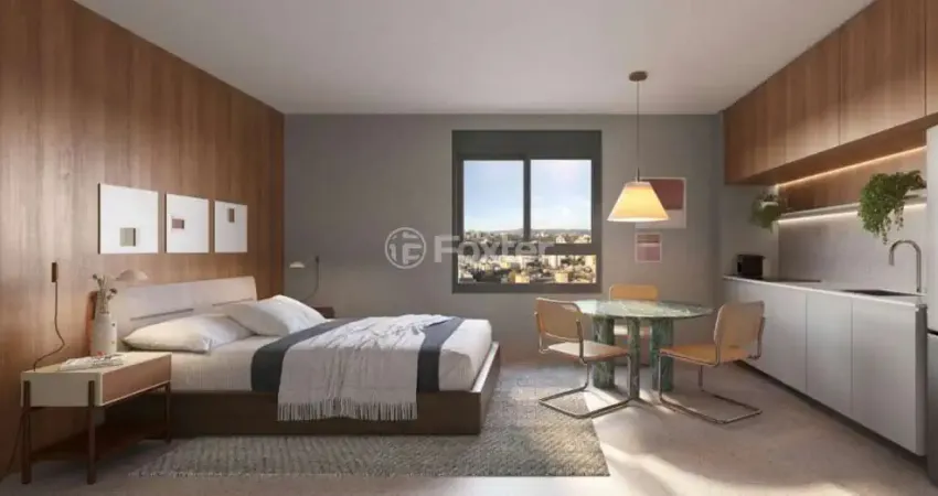 Kitnet / Stúdio à venda na Avenida Bastian, 21, Menino Deus, Porto Alegre