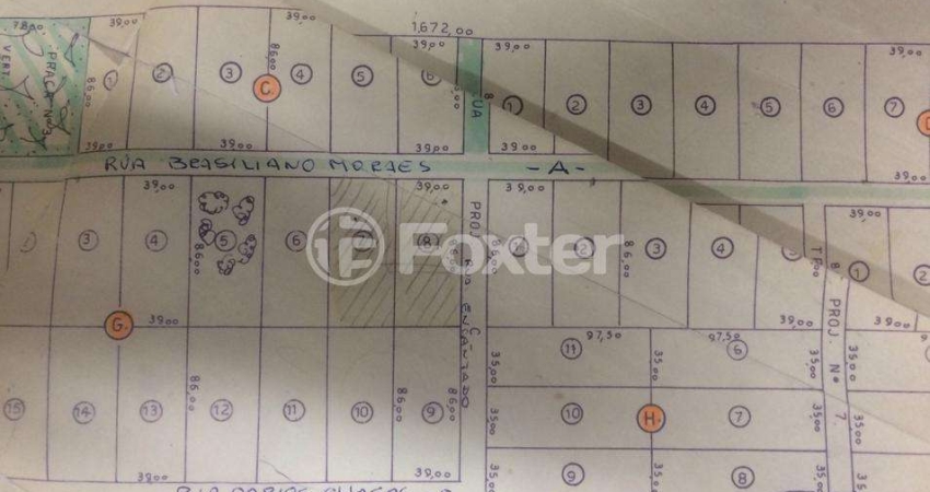 Terreno comercial à venda na Rua Brasiliano de Morais, 712, Tijuca, Alvorada