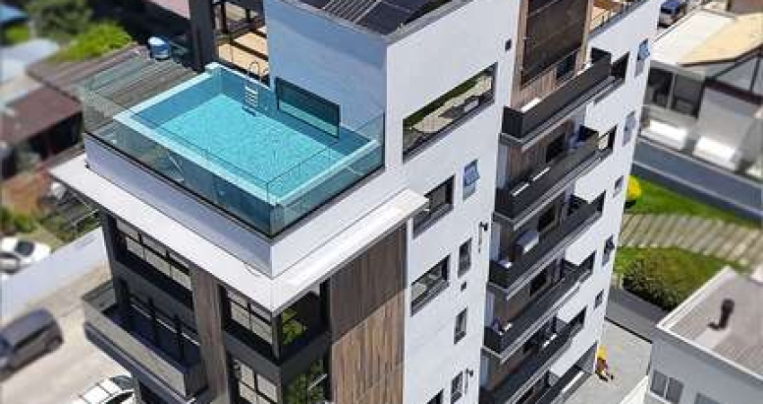 Apartamento alto padrão com 2 quartos sendo 1 suíte e rooftop vista mar em Jurerê, Florianópolis/SC