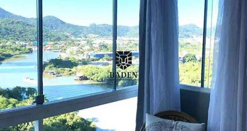 Apartamento mobiliado no  Edifício Santos Dumont, quadra mar