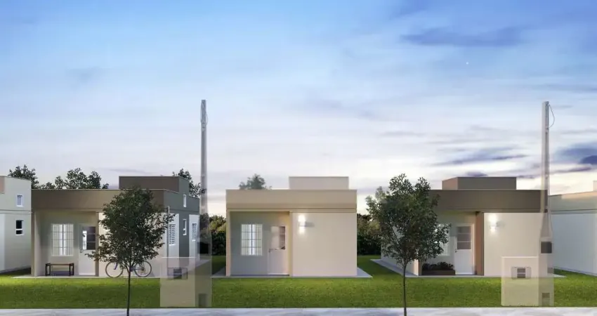 Casa Residencial com 2 quartos  à venda, 43.00 m2 por R$184900.00  - Uvaranas - Ponta Grossa/PR
