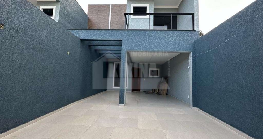 Sobrado com 3 quartos  à venda, 120.00 m2 por R$580000.00  - Contorno - Ponta Grossa/PR