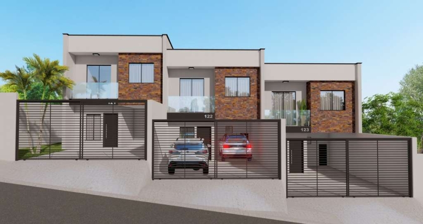 Sobrado com 3 quartos  à venda, 86.00 m2 por R$498000.00  - Jardim Carvalho - Ponta Grossa/PR