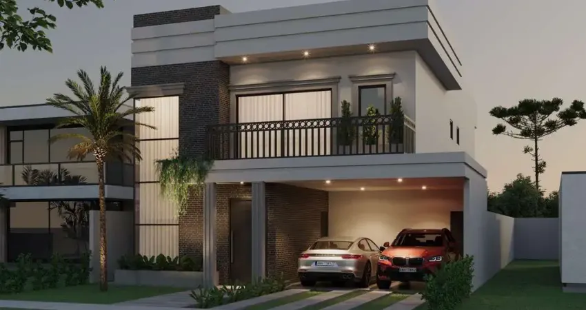 Casa Residencial com 4 quartos  à venda, 271.61 m2 por R$1920000.00  - Jardim Carvalho - Ponta Grossa/PR