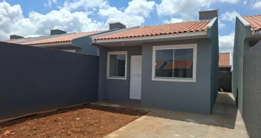 Casa Residencial com 2 quartos  à venda, 45.00 m2 por R$175000.00  - Cara Cara - Ponta Grossa/PR