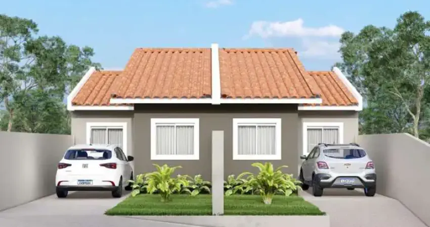 Casa Residencial com 2 quartos  à venda, 47.00 m2 por R$195000.00  - Chapada - Ponta Grossa/PR