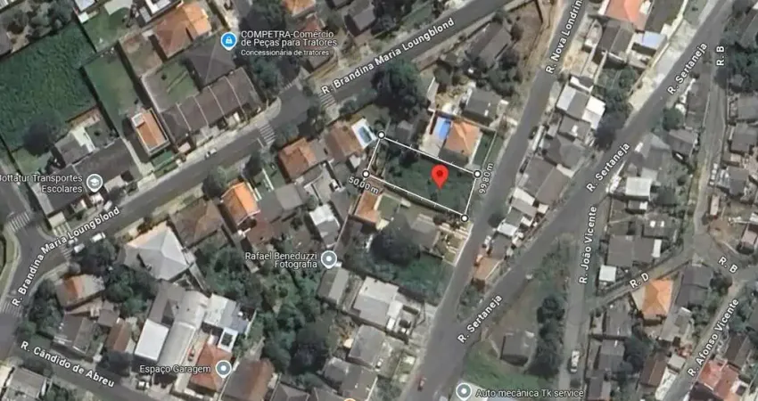 Terreno à venda, 525.00 m2 por R$320000.00  - Contorno - Ponta Grossa/PR