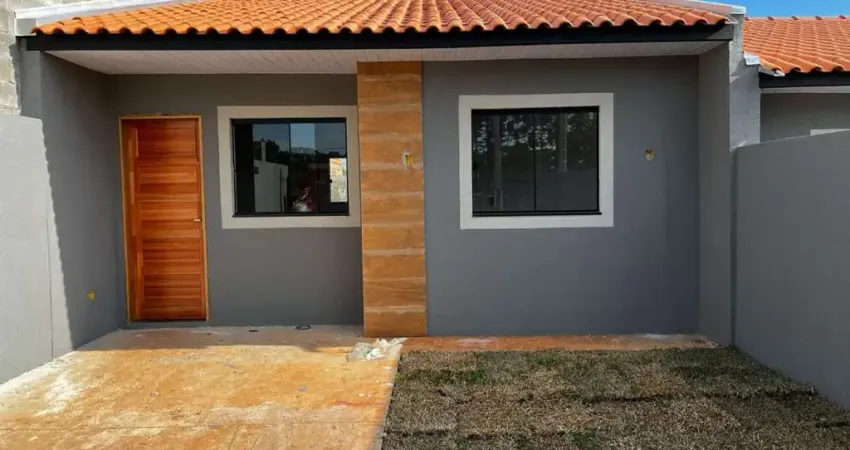 Casa Residencial com 2 quartos  à venda, 56.00 m2 por R$190000.00  - Cara-Cara - Ponta Grossa/PR