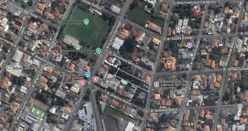 Terreno à venda, 1246.60 m2 por R$1000000.00  - Orfas - Ponta Grossa/PR