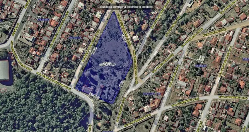 Terreno à venda, 7000.00 m2 por r$1200000.00  - chapada - ponta grossa/pr