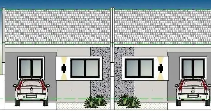 Casa residencial com 3 quartos  à venda, 60.00 m2 por r$210000.00  - chapada - ponta grossa/pr