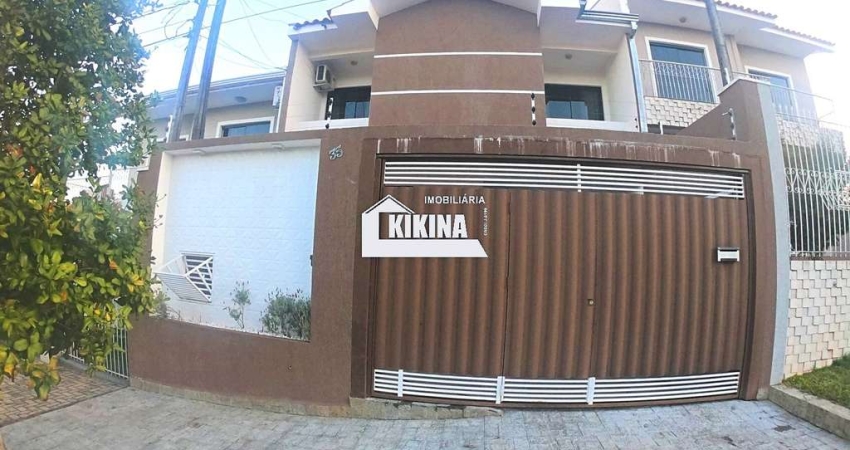 Sobrado com 3 quartos  à venda, 133.00 m2 por R$520000.00  - Jardim Carvalho - Ponta Grossa/PR