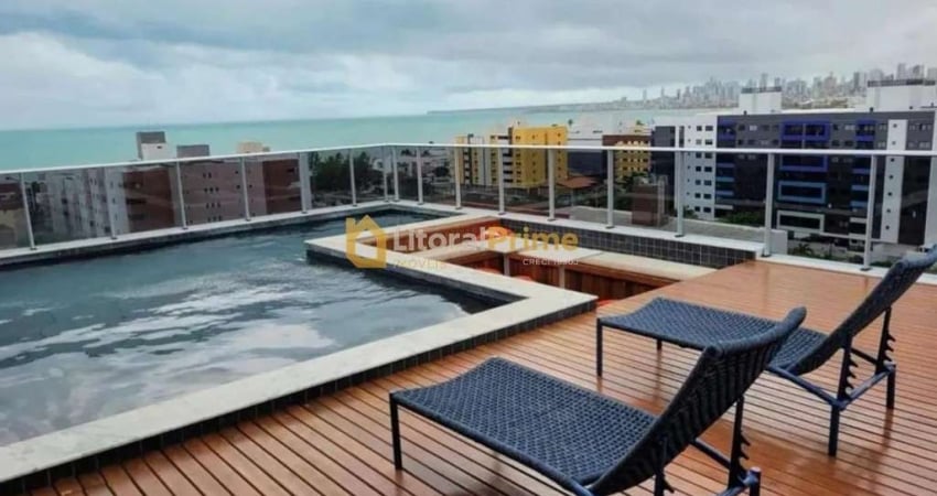 Apartamento para Locação em João Pessoa, Jardim Oceania, 2 dormitórios, 1 suíte, 2 banheiros, 1 vaga