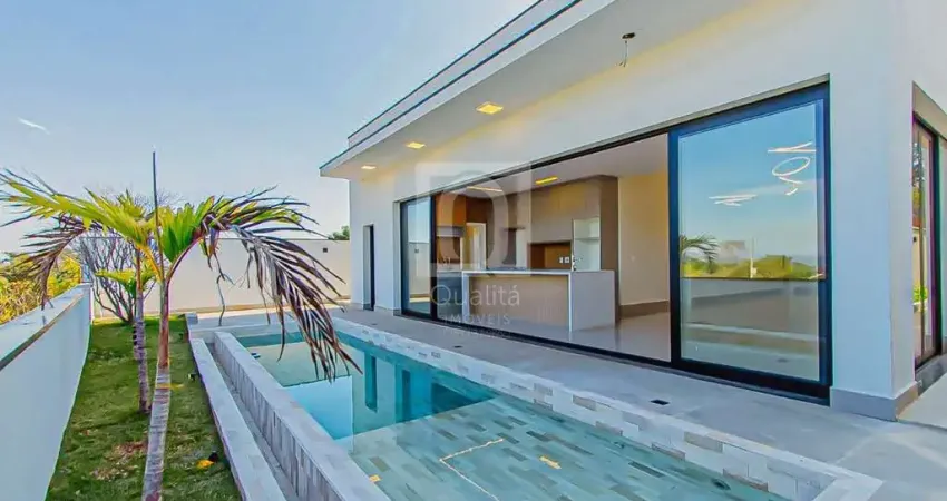 Casa nova à venda com 4 suítes e escritório no alphaville castello em itú, sp