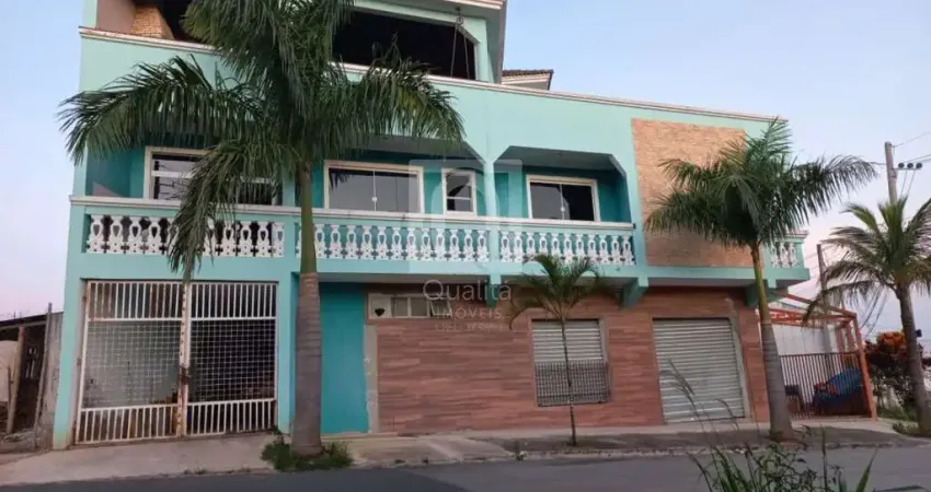 Casa sobrado com salão comercial, Jardim Santa Catarina Sorocaba