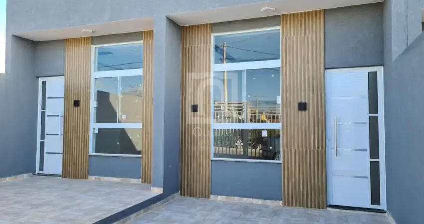 Casa à venda em Sorocaba-SP, Jardim Sorocaba Park! 2 quartos, sala, banheiro, garagem, 62m².
