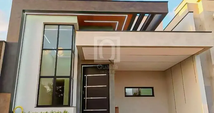 Casa em condomínio fechado com 3 quartos à venda no Condomínio Reserva Ipanema, Sorocaba 