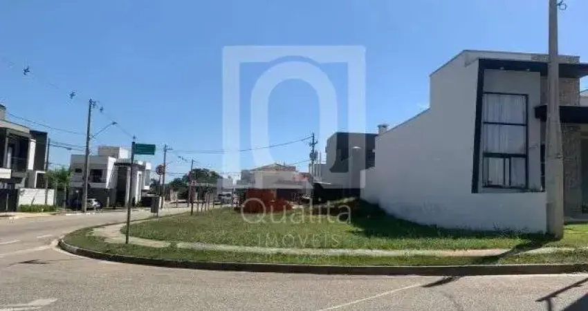 Terreno de esquina à venda condomínio terras de são francisco em sorocaba