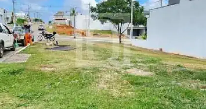 Terreno de esquina 174 m² à venda no condomínio villaggio ipanema, sorocaba