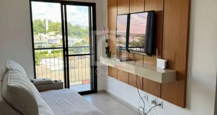Apartamento mobiliado no condomínio torres de málaga em sorocaba