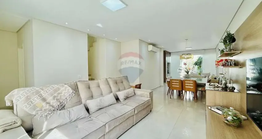 Casa em condomínio de alto padrão no jardim américa, sorocaba-sp: 3 quartos, 2 suítes, 3 salas, 4 banheiros, 2 vagas de garagem, 160m².