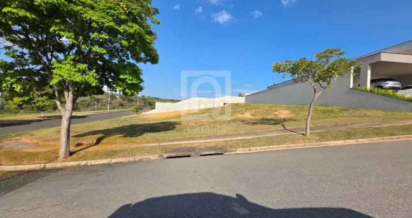 Terreno de esquina no condomínio residencial saint patrick de sorocaba