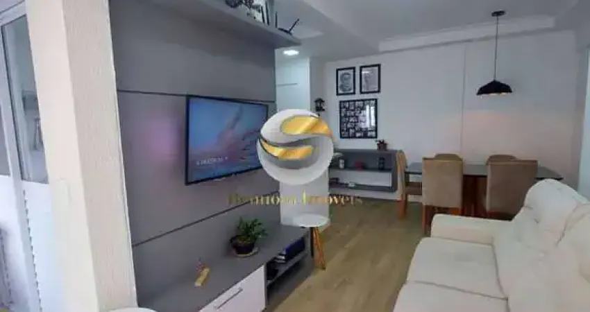 2 dorms, varanda fechada vidro, vista Fazendinha