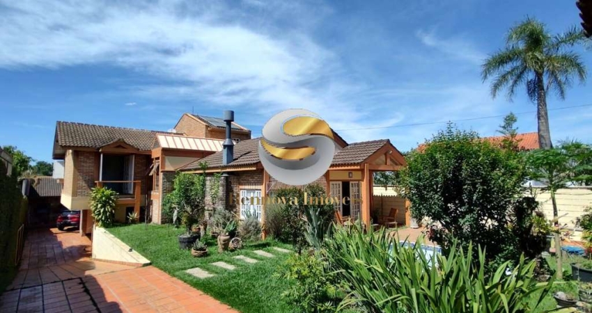 Casa 3 dorm. 1 suite, espaço gourmet, edícula, Aceita permuta.